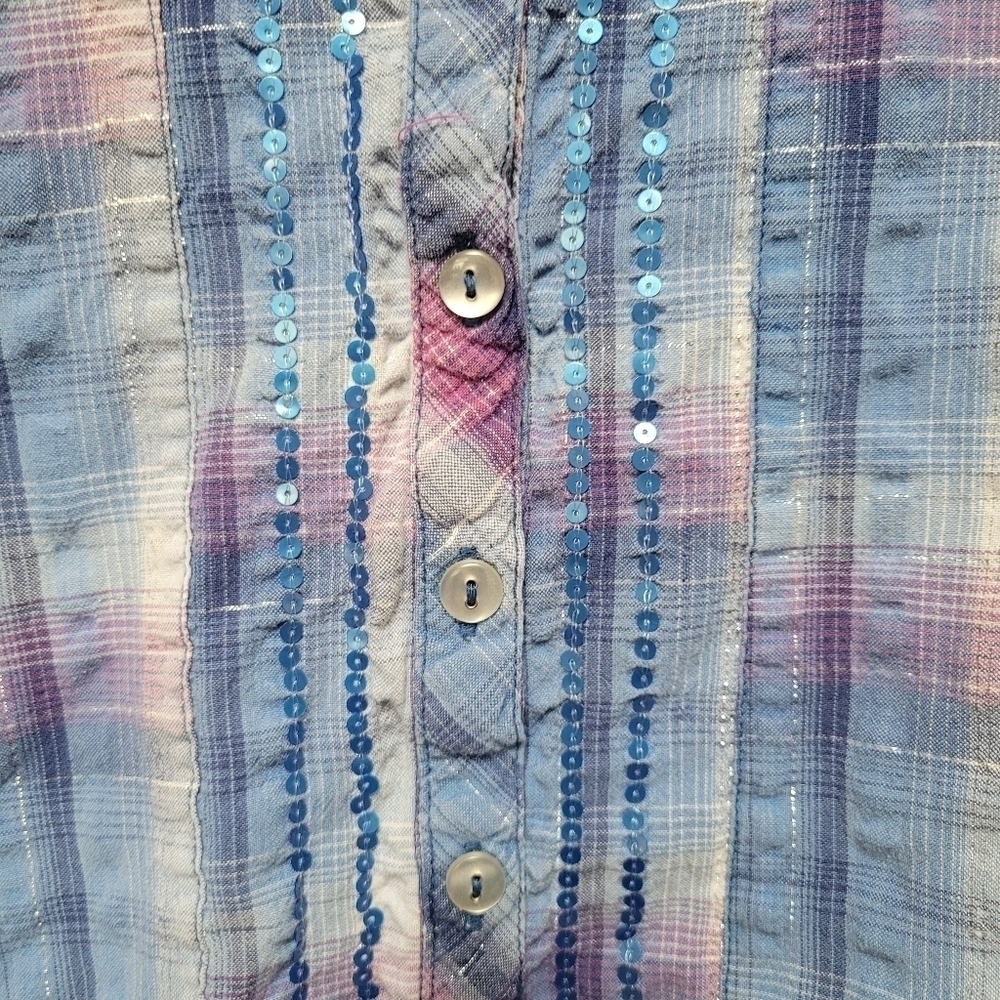 Catherine's plaid top - Picture 2 of 4